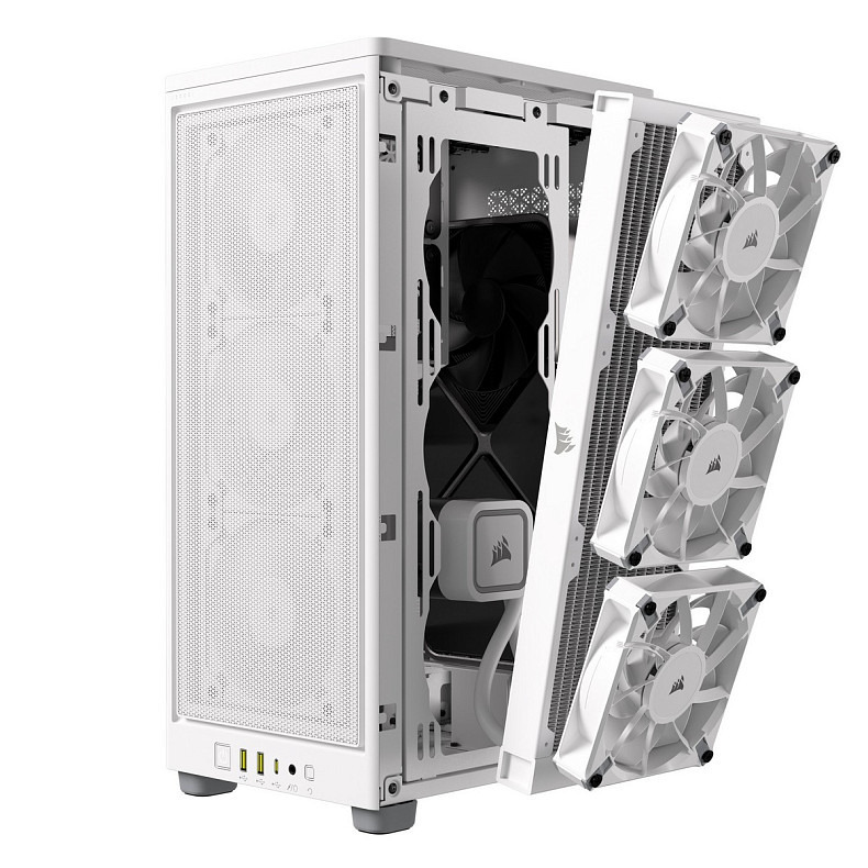 Корпус Corsair 2000D Airflow White (CC-9011245-WW) без БП