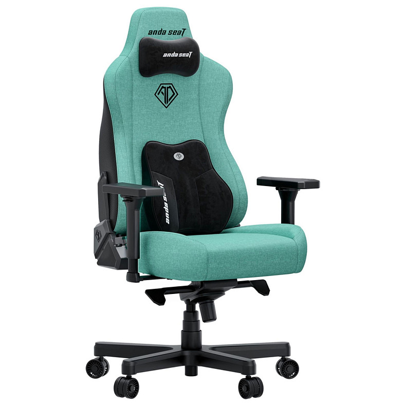 Крісло ігрове Anda Seat Kaiser 3E XL Light Blue Fabric