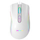 Мишка XTRIKE ME GM-314, ігрова 7200dpi, 7кн, RGB, біла