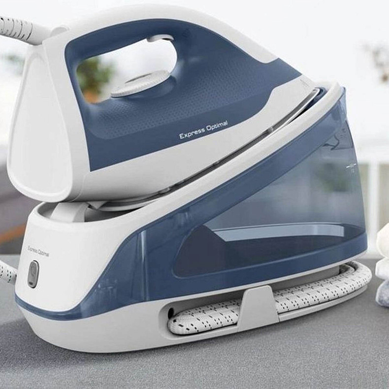 Праска-парогенератор Tefal Optimal, 2200Вт, 1200мл, паровий удар -190гр, постійна пара - 110гр, кера