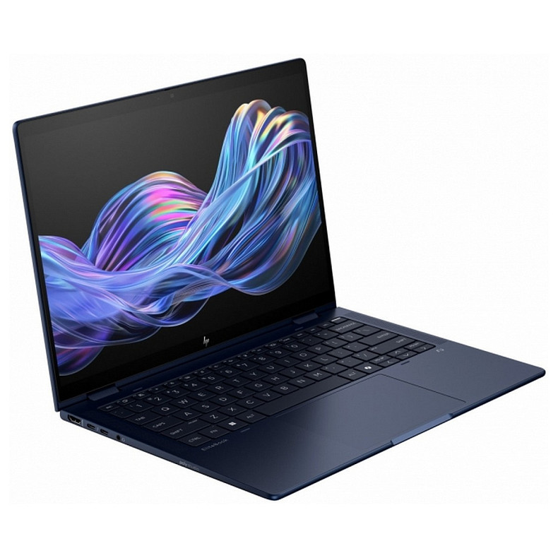 Ноутбук HP EliteBook X Flip G1i 14" WUXGA Touch AG, Intel U7-258V, 32GB, F1TB, UMA, Win11P, синий