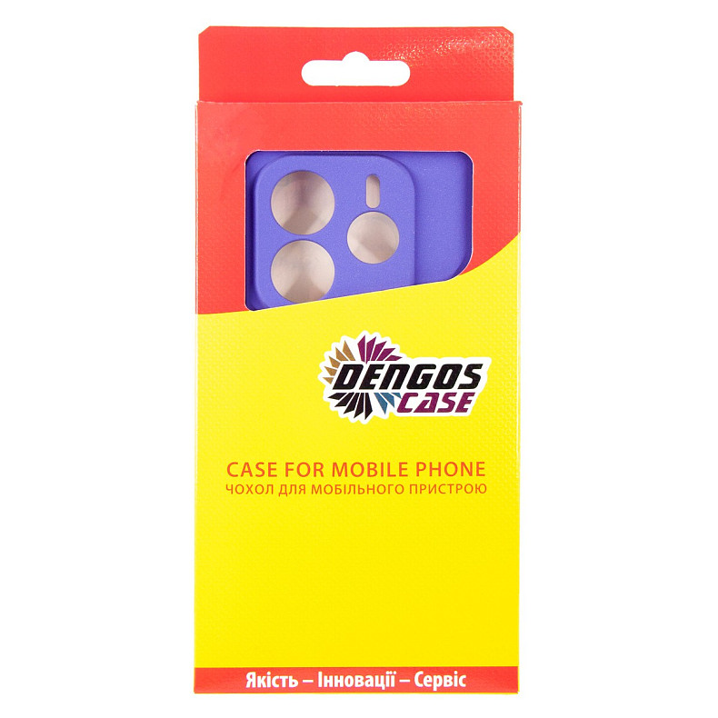 Чeхол-накладка Dengos Carbon для Xiaomi Redmi Note 5G Purple (DG-TPU-CRBN-221)