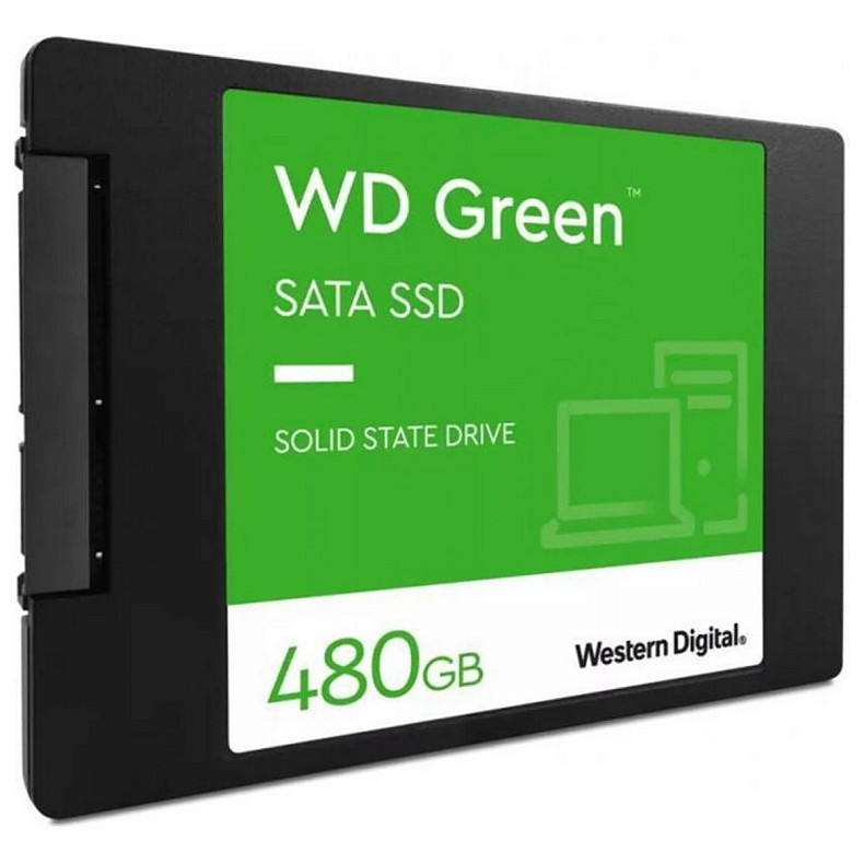 SSD диск WD Green 480 GB (WDS480G3G0A)