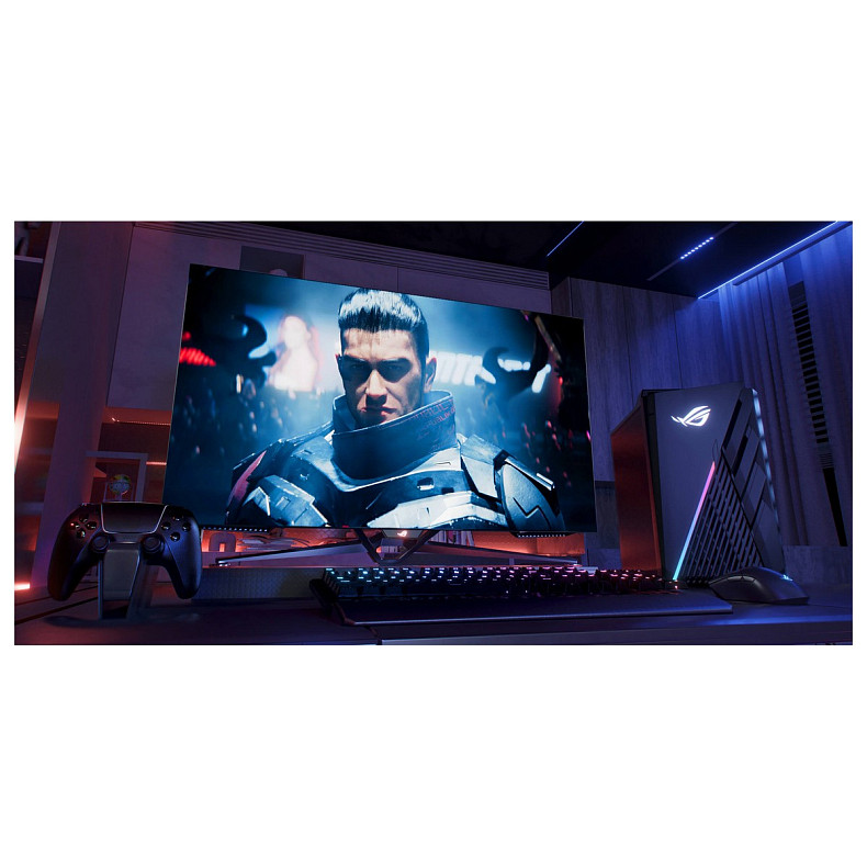 Монитор Asus 41.5" ROG Swift PG42UQ 4xHDMI, DP, 4xUSB, MM, OLED, 3840x2160, 138Hz, 0.1ms, DCI-P3 98%