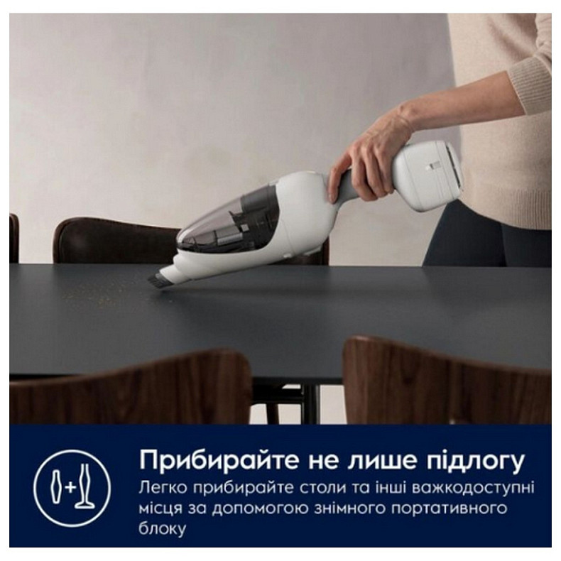 Пылесос аккумуляторный ELECTROLUX ES62HB25UV