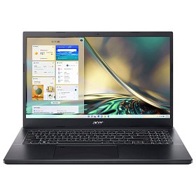 Ноутбук Acer Aspire 7 A715-76G 15.6" FHD IPS, Intel i5-12450H, 8GB, F512GB, NVD3050-4, Lin, черный