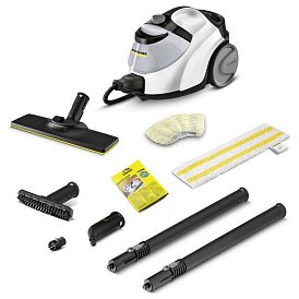 Пароочиститель Karcher SC 5 EasyFix Premium Iron Plug, 2200Вт, 2000мл, 4.2Бар, белый