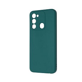 Чехол-накладка Armorstandart Matte Slim Fit для Tecno Spark Go 2022 (KG5) Camera cover Dark Green (A