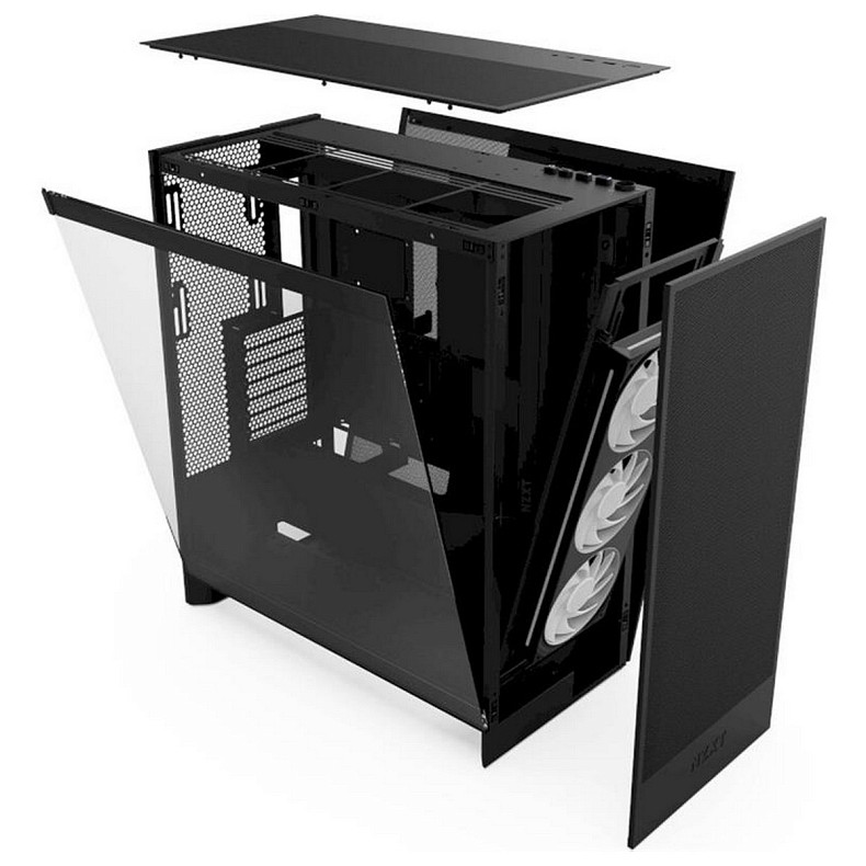 Корпус NZXT H7 Flow Black (CM-H72FB-01)