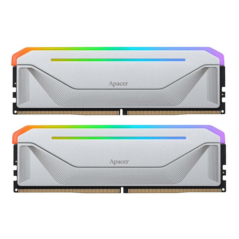 ОЗУ Apacer NOX RGB Silver DDR5 2x16GB/5200 (AH5U32G52C522NWAA-2)