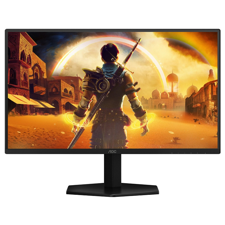 Монитор 24.5" AOC 25G42E, Fast IPS, 180 Гц, HDMI, DP, черно-красный