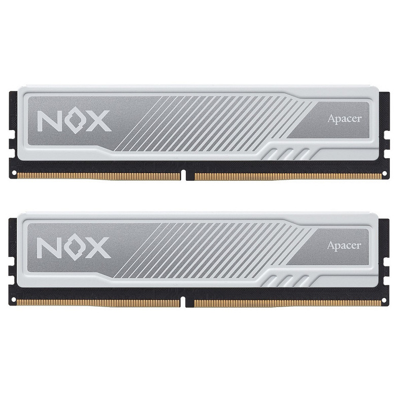 ОЗУ DDR4 2x8GB/3600 Apacer NOX White (AH4U16G36C25YMWAA-2)