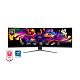 Монітор MSI 49" MPG 491CQP 2xHDMI, DP, USB-C, 2xUSB, QD-OLED, 5120x1440, 32:9, 144Hz, 0.03ms, sRGB 1
