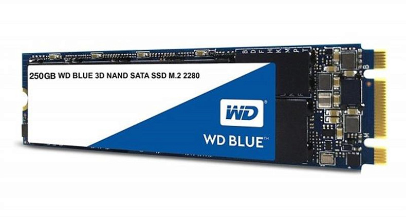 SSD накопичувач WD SSD Blue M.2 250 GB (WDS250G2B0B)