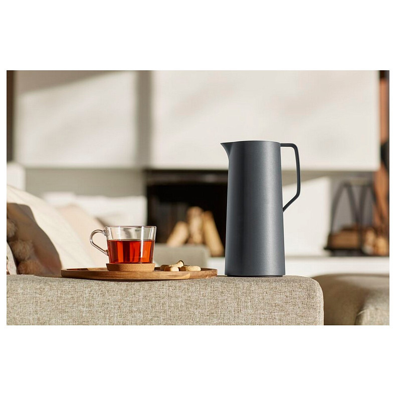 Термоглечик Tefal Motiva, 1л, пластик, стекло, серый-темный (N4170110)