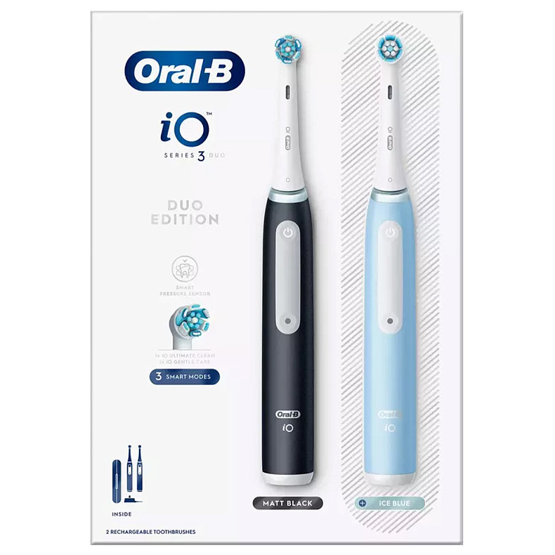 Зубна щітка BRAUN iO Series 3 Duo iOG3.d.2i6.2K (80717266)