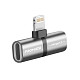 Адаптер Promate Lightning - 2хLightning (M/F) iHinge Grey (ihinge-lt.grey)