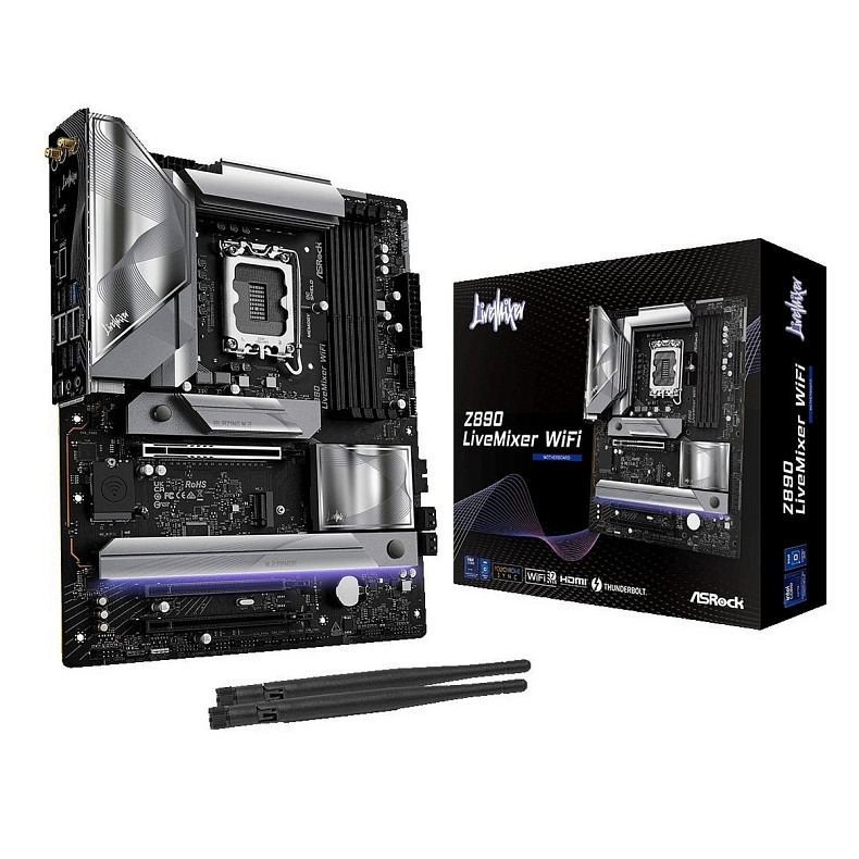 Материнская плата ASRock Z890 LiveMixer WiFi Socket 1851