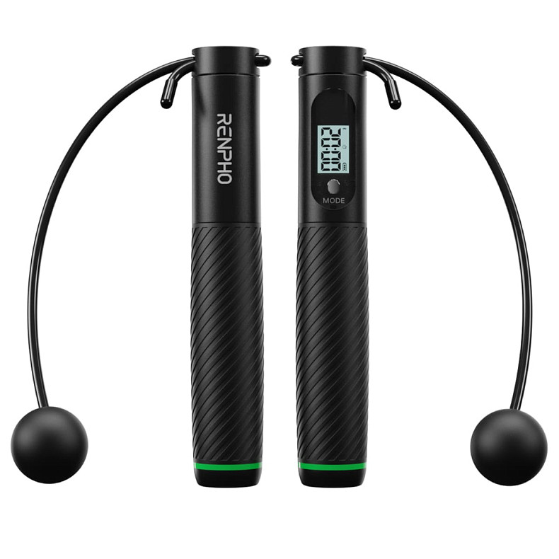 Умная скакалка RENPHO Smart Jump Rope - Black