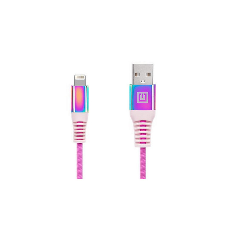 Кабель REAL-EL Rainbow USB-Lightning 1m (EL123500051)