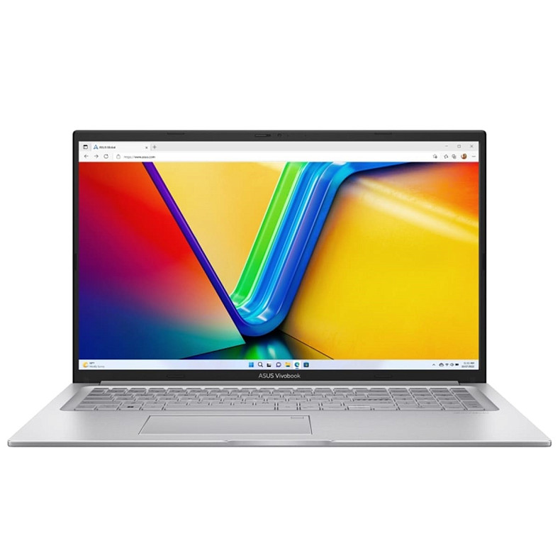 Ноутбук Asus 17.3FIM/C3-100U/16/512/Intel UHD/DOS/BL/Cool Silver X1704VA-AU454