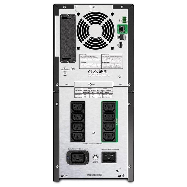 Джерело безперебійного живлення APC Smart-UPS 3000VA/2700W, LCD, USB, SmartConnect, 8xC13, 1xC19