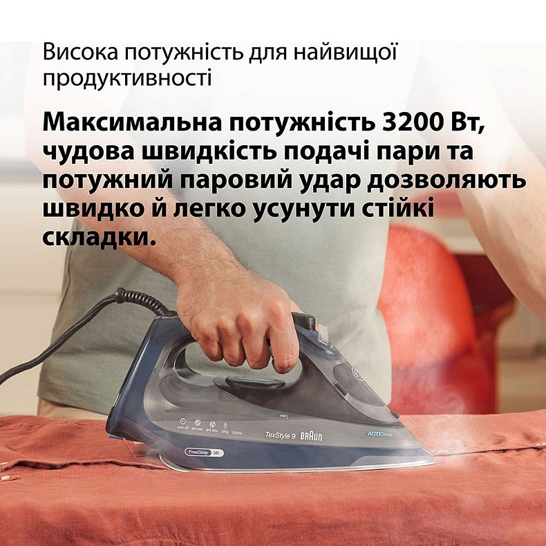 Утюг BRAUN SI 9682 DB