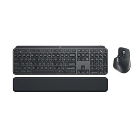 Комплект (клавиатура, мышь) беспроводной Logitech MX Keys Combo for Business Graphite US (920-010933