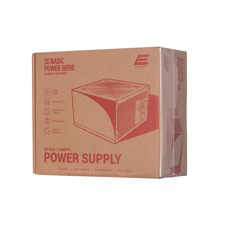 Блок живлення 2E BASIC POWER 500W (2E-BP500-120APFC)