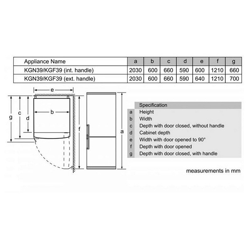 Холодильник Bosch KGN39LB316