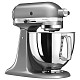Кухонний комбайн KitchenAid Artisan 4,8 л 5KSM125ECU з відкидним блоком сріблястий