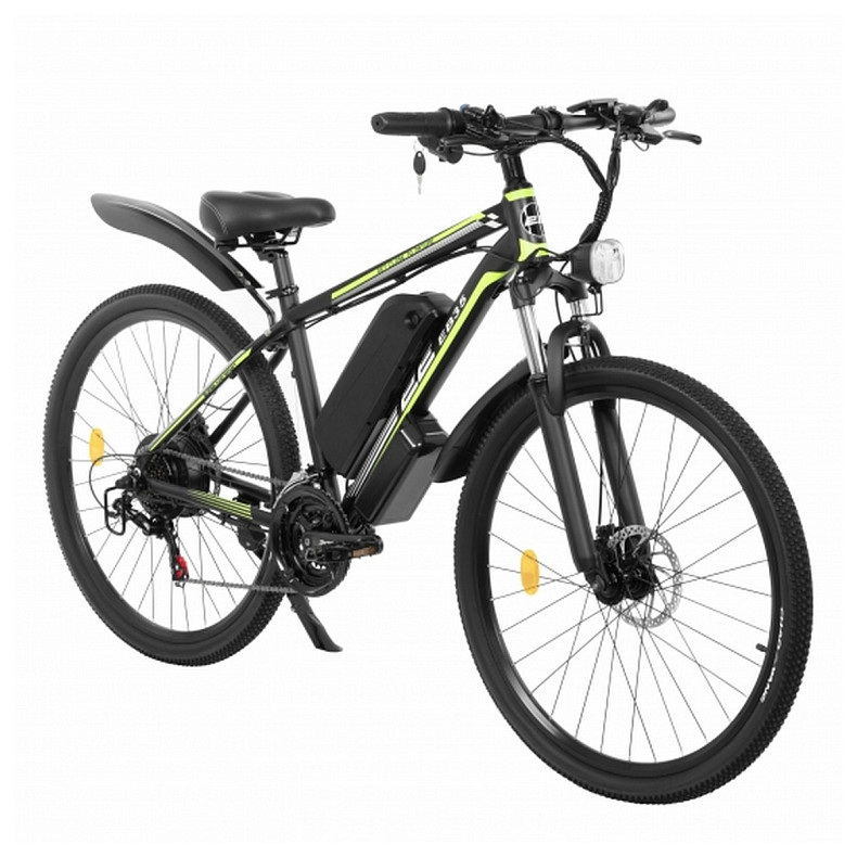 Електровелосипед 2E EB35 27,5" зелено-чорний (EB35)