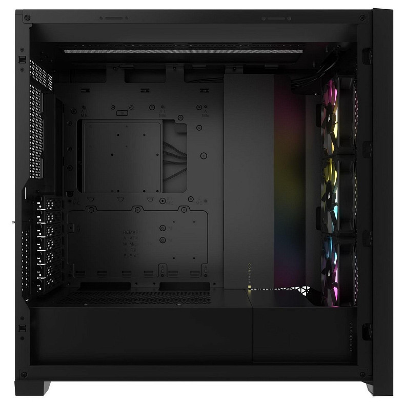 Корпус Corsair iCUE 5000D RGB AirFlow Tempered Glass Black без БЖ (CC-9011242-WW)