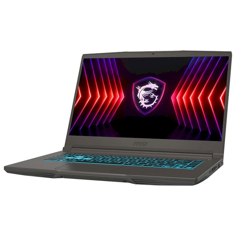 Ноутбук MSI Thin 15.6 FHD, Intel i7-12650H, 16GB, F512GB, NVD3050-4, DOS, черный