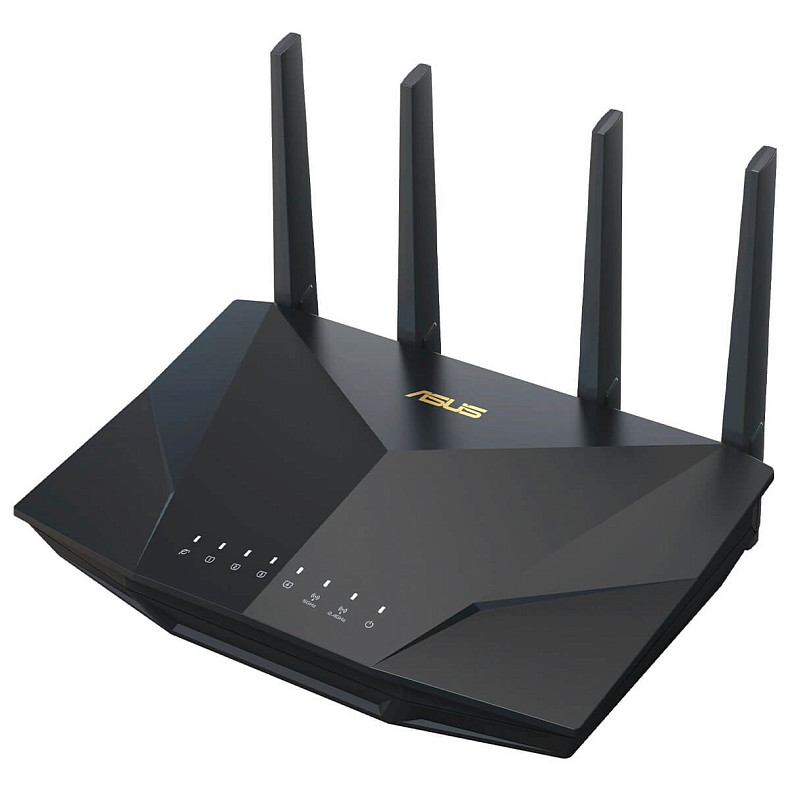 Wi-Fi Роутер ASUS RT-AX5400 4xGE LAN 1xGE WAN 1xUSB3.2 MU-MIMO OFDMA MESH