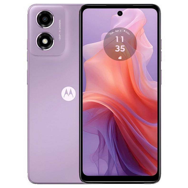 Смартфон Motorola Moto E14 2/64GB Pastel Purple (PB3E0002UA)