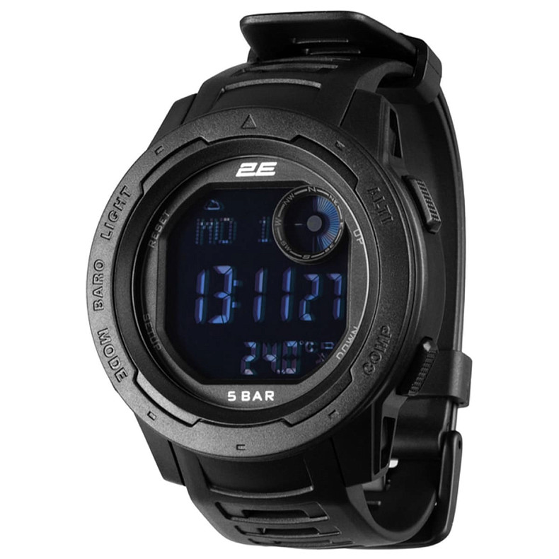 Тактические часы 2E Delta X black (2E-TCW10BK)