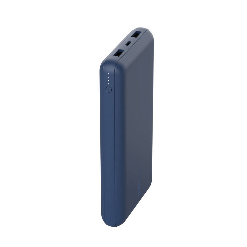 Универсальная мобильная батарея Power Bank Belkin 20000мА·час 15Вт, 2хUSB-A/USB-C, голубой