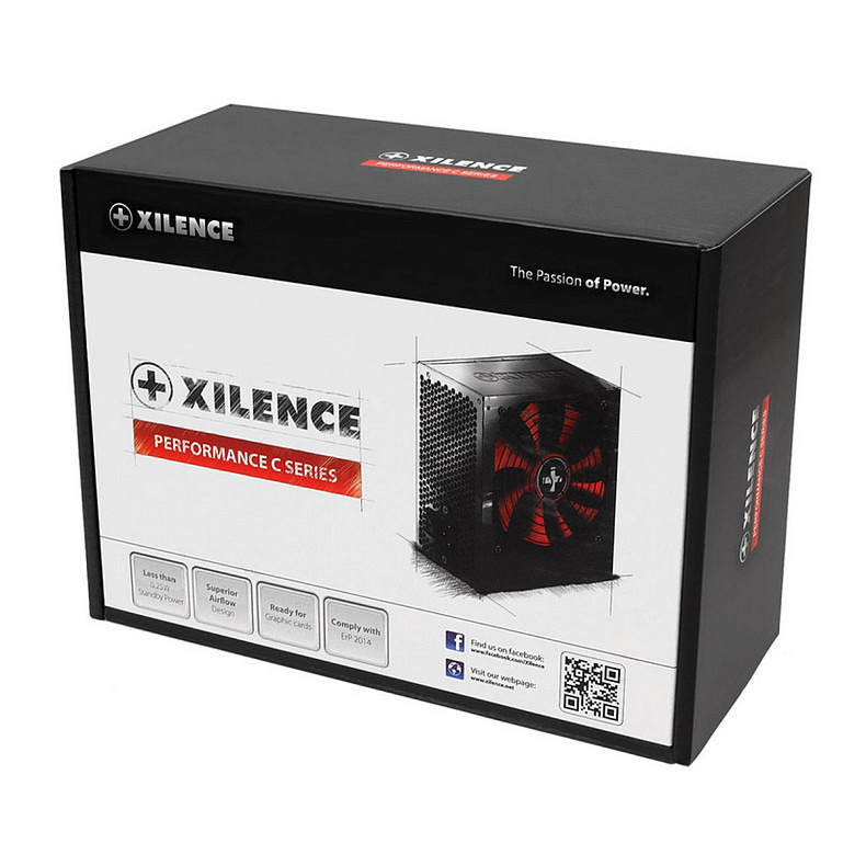 БЖ 600W Xilence XP600R6 Performance C, 120mm, ~85%, Retail Box