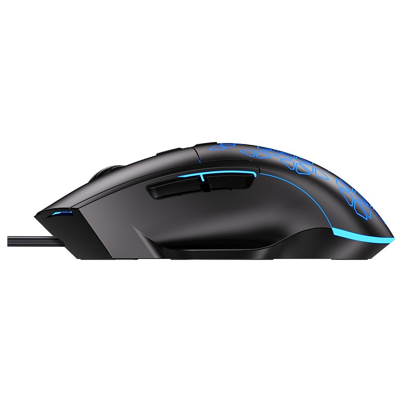 Мишка Aula F812 Wired gaming mouse with 7 keys Black (6948391213132)