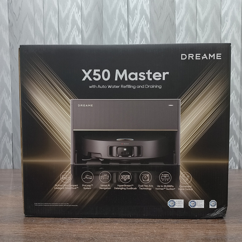Робот-пилосос миючий Dreame X50 Master - Уцінка