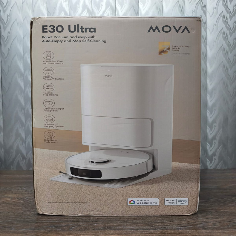 Робот-пылесос MOVA E30 Ultra -- Уценка