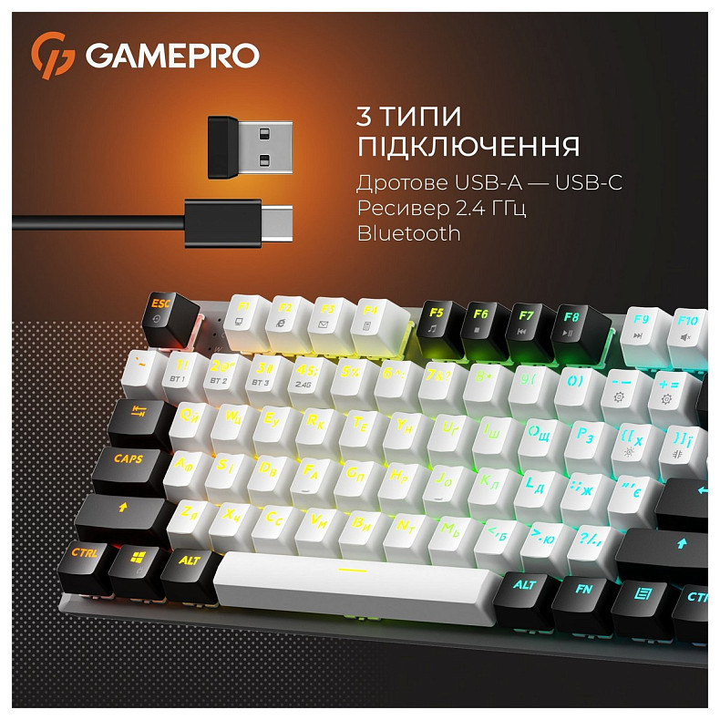 Клавиатура GamePro Genesis Joker Pro MK124G Pro Gray