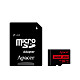 Карта памяти MicroSDHC 32GB UHS-I Class 10 Apacer + SD adapter (AP32GMCSH10UB-R)