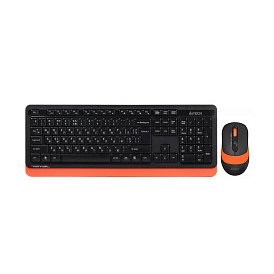 Комплект (клавиатура, мышь) беспроводной A4Tech Bloody FG1010 Orange USB