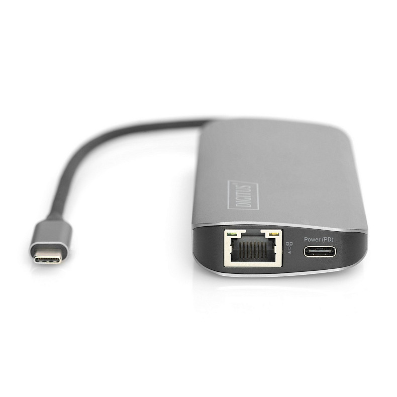 Док-станція DIGITUS USB-C, 8 Port (DA-70884)