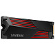 Накопитель SSD 1ТБ Samsung 990 Pro with Heatsink M.2 2280 PCIe 4.0 x4 NVMe V-NAND MLC (MZ-V9P1T0CW)