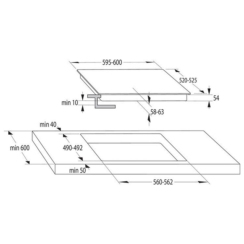 Варочная поверхность индукционная Gorenje GI 6421 CLBSC