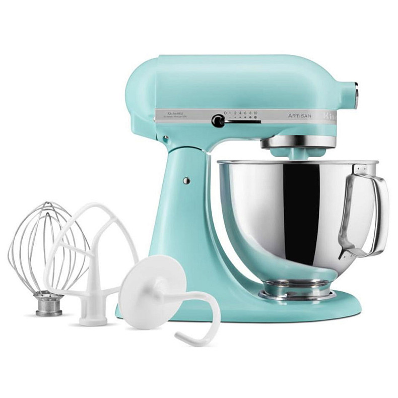 Кухонна машина KitchenAid Artisan 4,8 л 5KSM125EMI з відкидним блоком, колір мінеральна вода