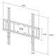 Кронштейн X-DIGITAL STEEL SF305 чорний